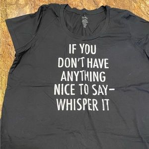 Torrid t-shirt, size 3